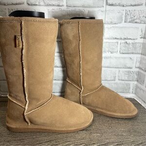 Bjorndal Zoe Light Brown Suede, Wool & Imi Lined Boots. Size 9M. Pre-owned.